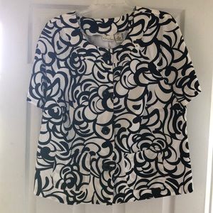 🔥Kim Rogers top, wear buttoned or open, 1X🔥